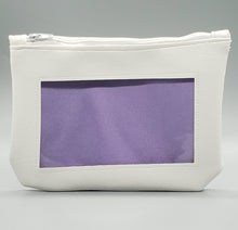 Load image into Gallery viewer, White purple pastel ita cosmetic bag
